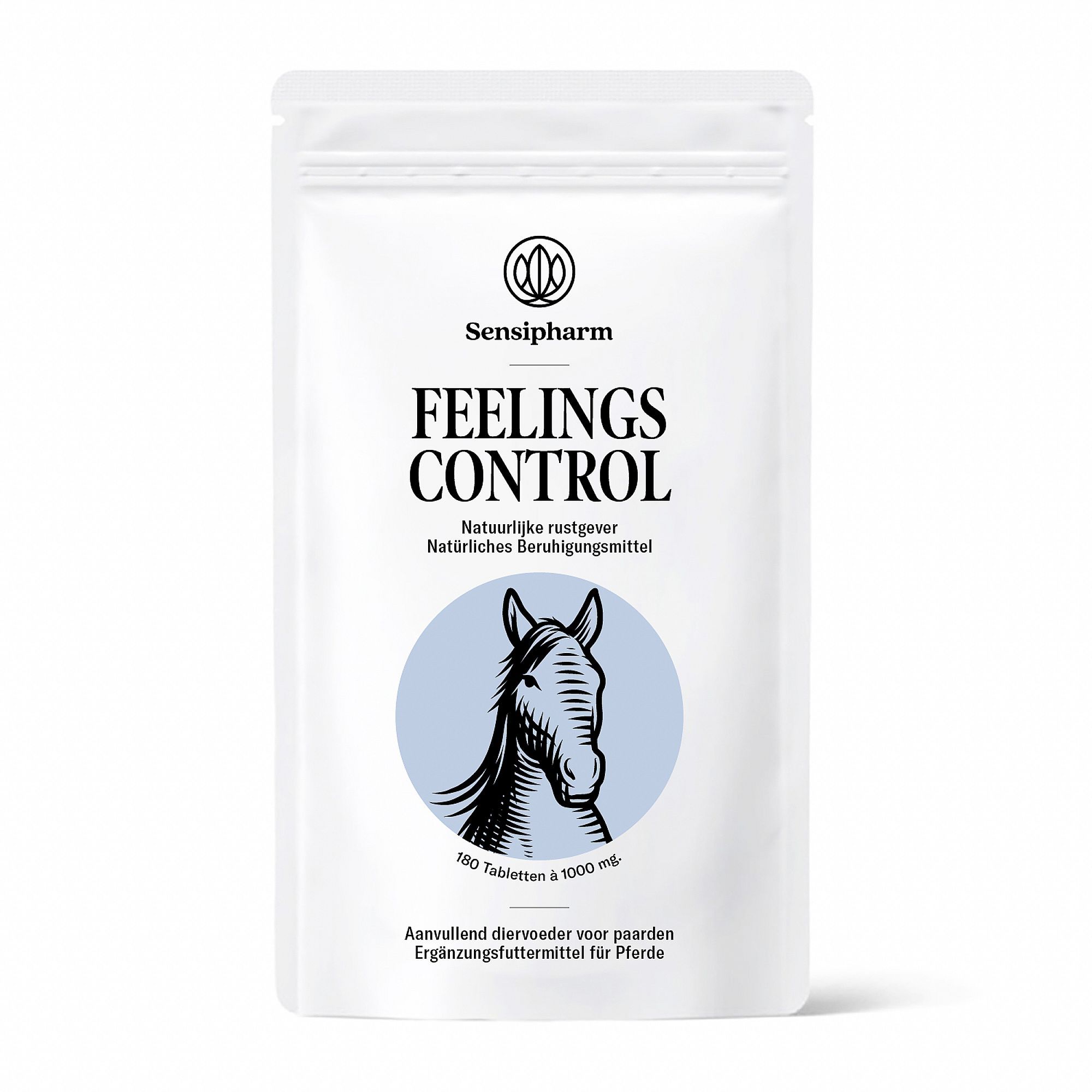 Sensipharm Feelings Control Paard 180 tabletten