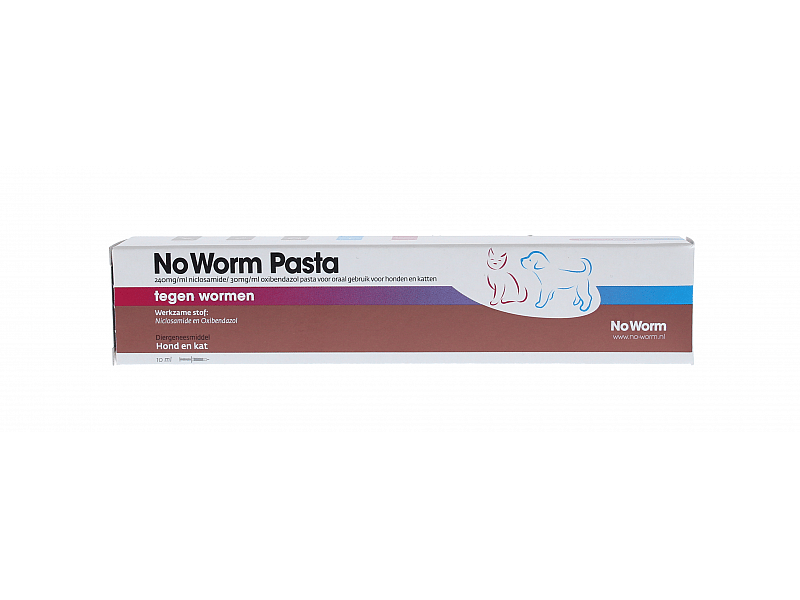 Exil No Worm CF Pasta Hond Kat Ontwormen 10 ml