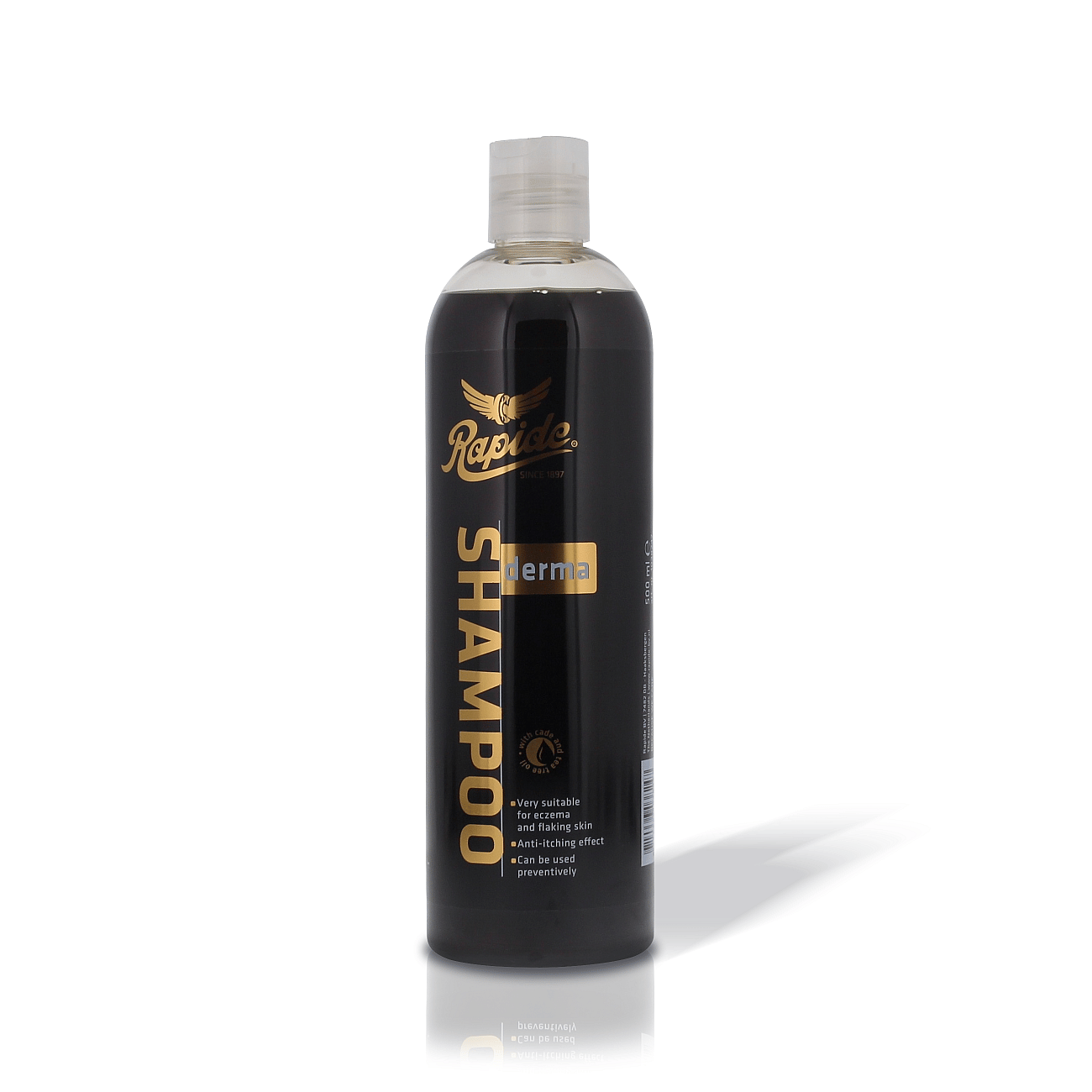 Rapide Derma Shampoo Huid Paard 500 ml