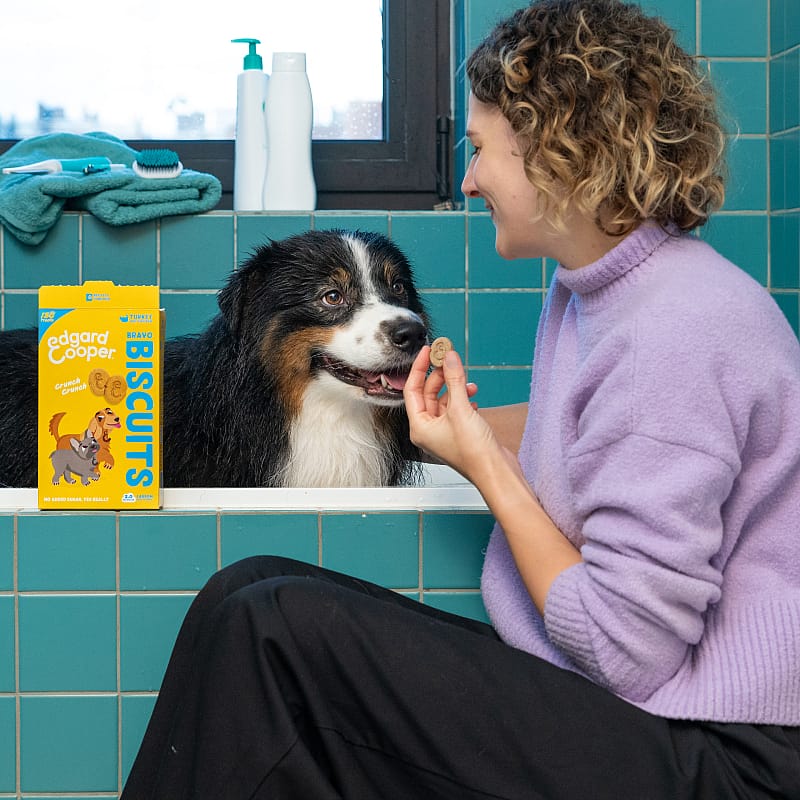 Edgard & Cooper Bravo Biscuits Kalkoen & Kip 400 gram