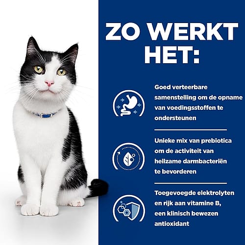 Hill's Prescription Diet ID Digestive Care Kattenvoer 12 x 85 gram maaltijdzakjes kip