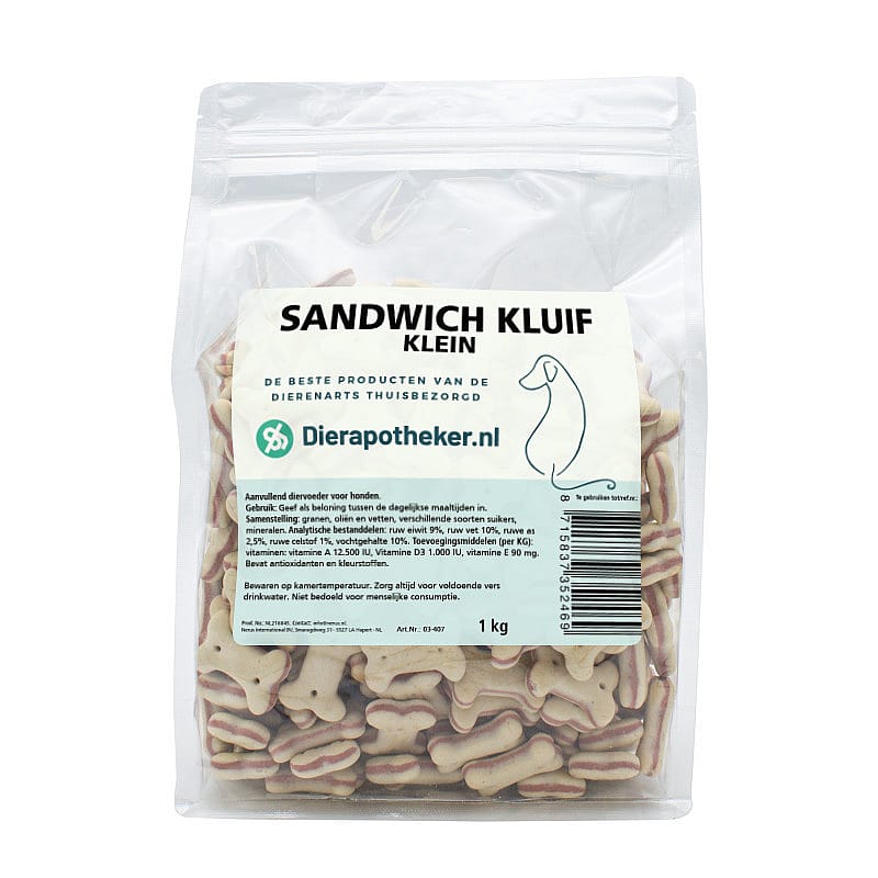 Dierapotheker Sandwich Kluif Klein 1 kg
