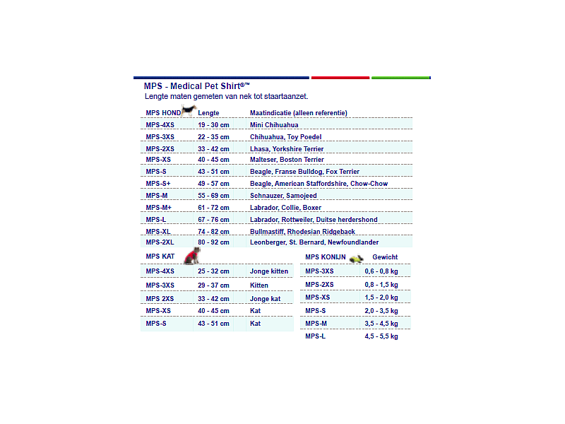 Medical Pet Shirt Konijn Maat X-Small