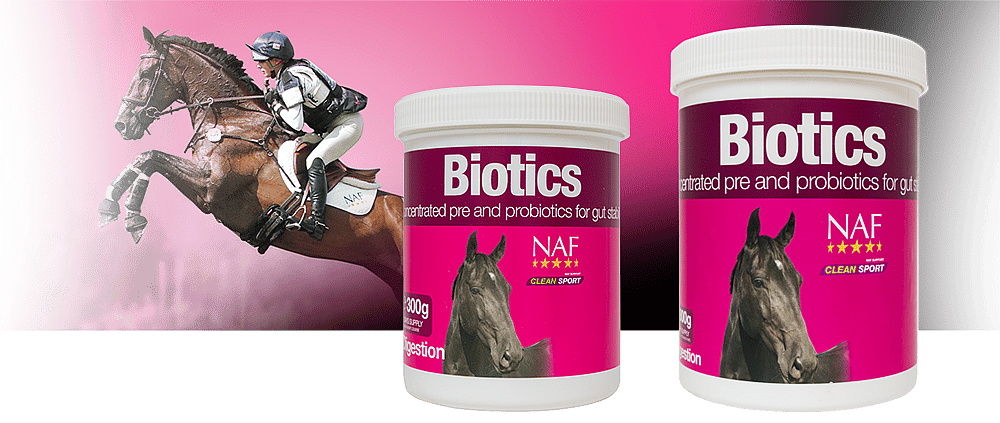 NAF Biotics – Pre- en probiotica voor darmgezondheid bij paarden