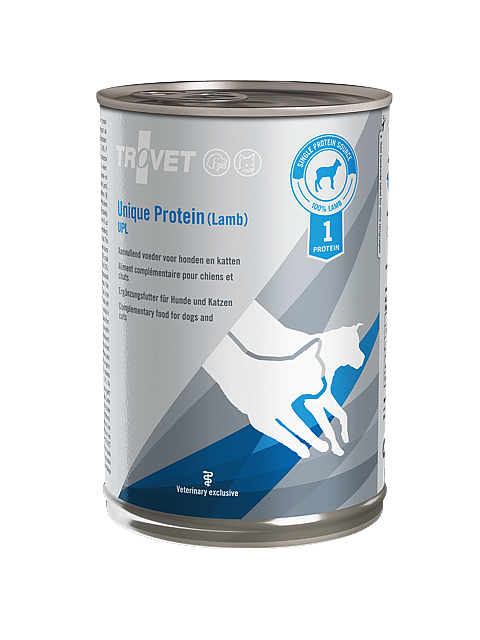 Trovet UPL Unique Protein Lamb 6 x 400 gram blikjes