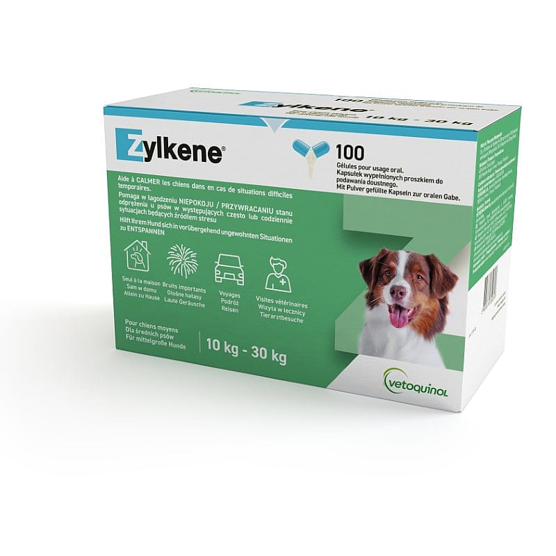 Zylkene Antistress Capsules 100 stuks - 225 mg - Hond 10-30 kg