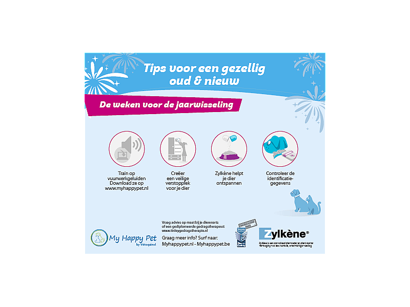 Zylkene Plus Antistress Capsules 30 stuks - 75 mg - Hond en Kat 0-10 kg