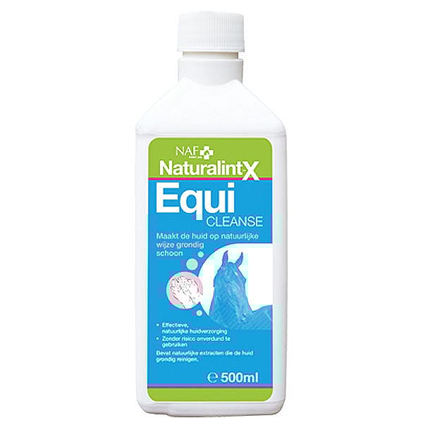 NAF NaturalintX EquiCleanse 500 ml – Reinigende oplossing voor wondverzorging bij paarden