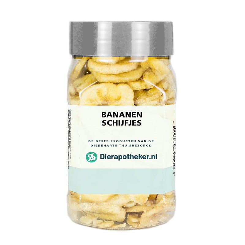 Dierapotheker Banaan Schijfjes Snack 150 gram