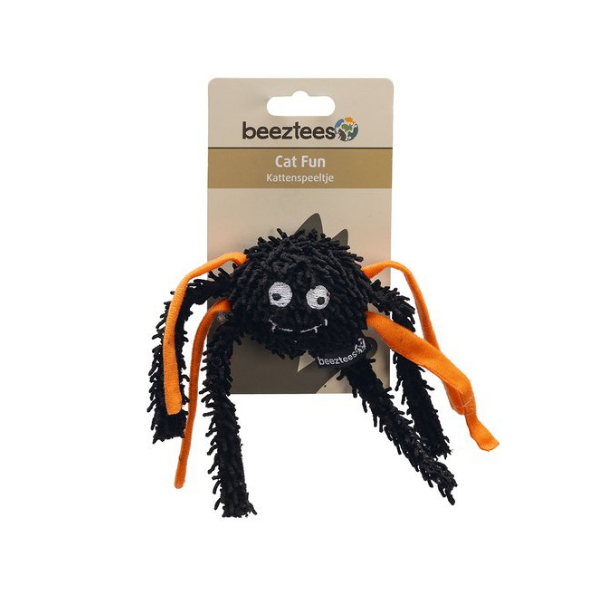 Beeztees Halloween Spin Pluche Kat