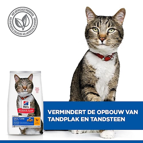 Hill's Science Plan Oral Care Adult Kattenvoer Kip