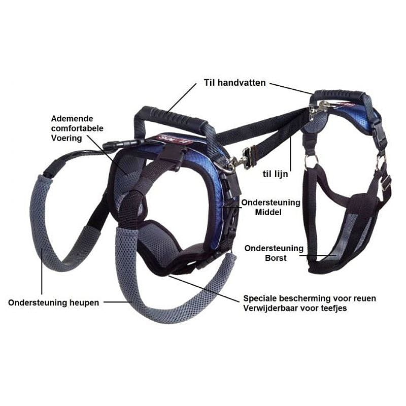 Petsafe Carelift Support Harness Maat Large