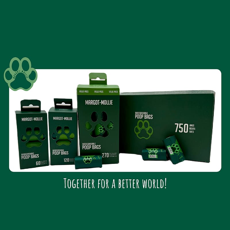 Margot-Mollie Biologisch afbreekbare poepzakjes Hond