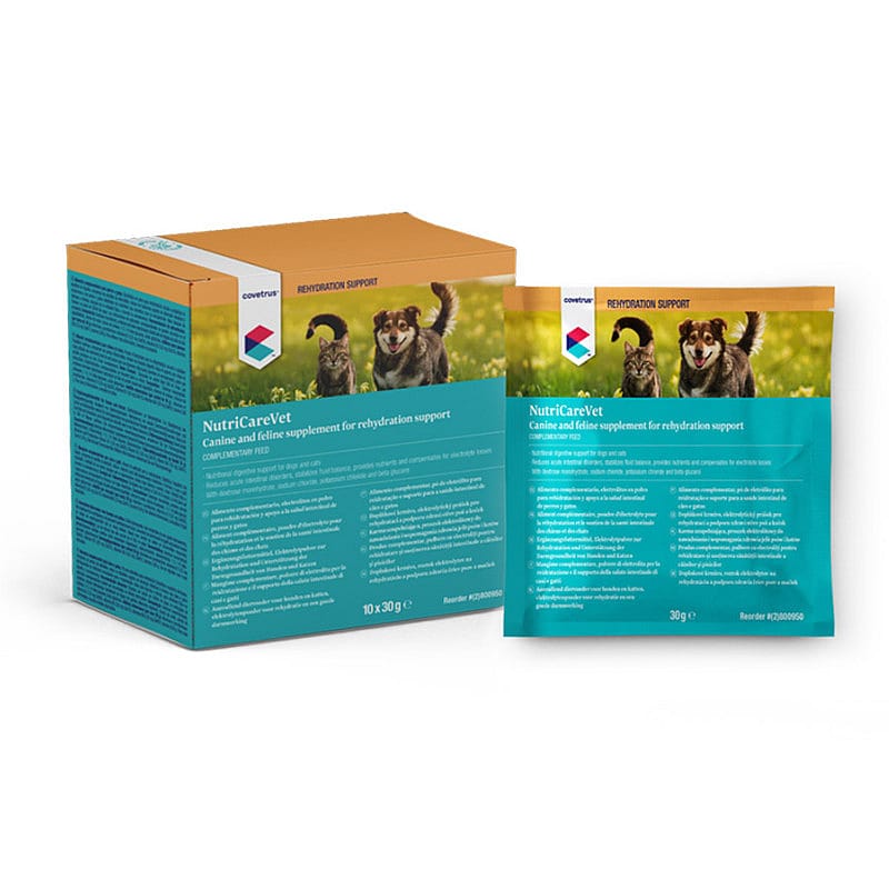 NutriCareVet Oral Rehydration Hond Kat 10 x 30 gram