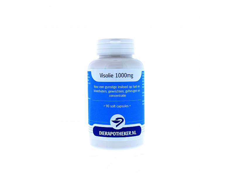 Dierapotheker Huisdierenmerk Visolie met Omega 3-vetzuren ca. 90 soft capsules