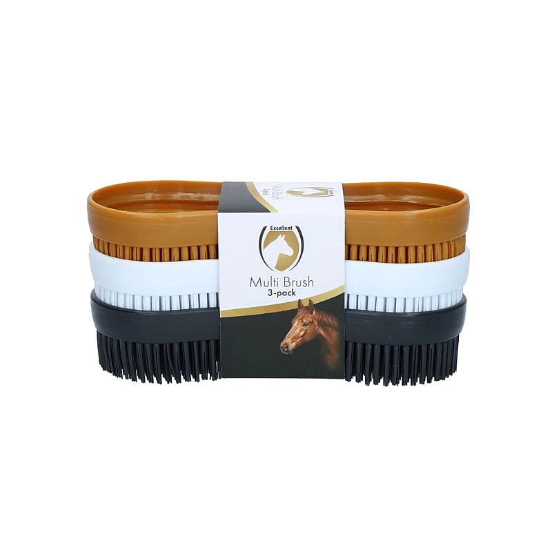 Excellent Multi Brush Paard 3-Pack