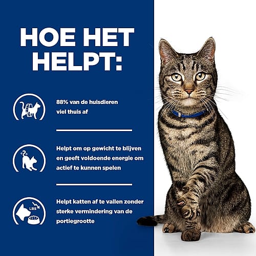 Hill's Prescription Diet Metabolic Weight & Diabetes Management Kattenvoer met Kip