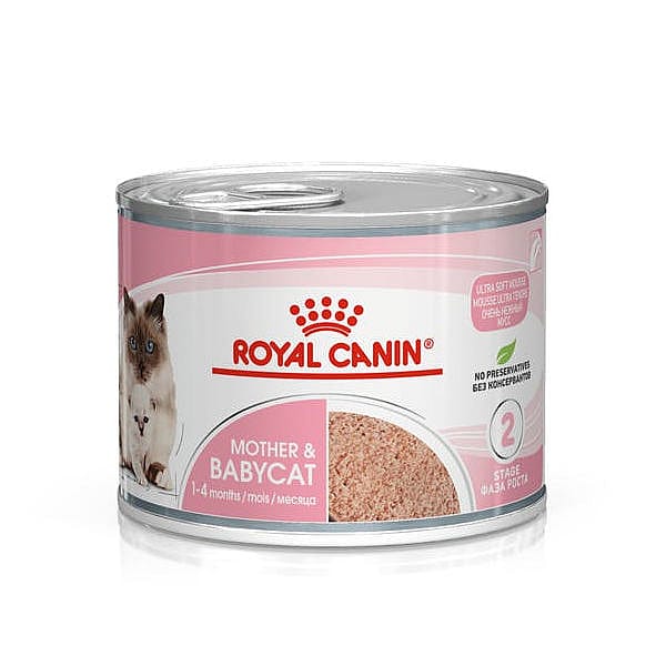 Royal Canin Mother & Babycat 12 x 195 gram blikjes