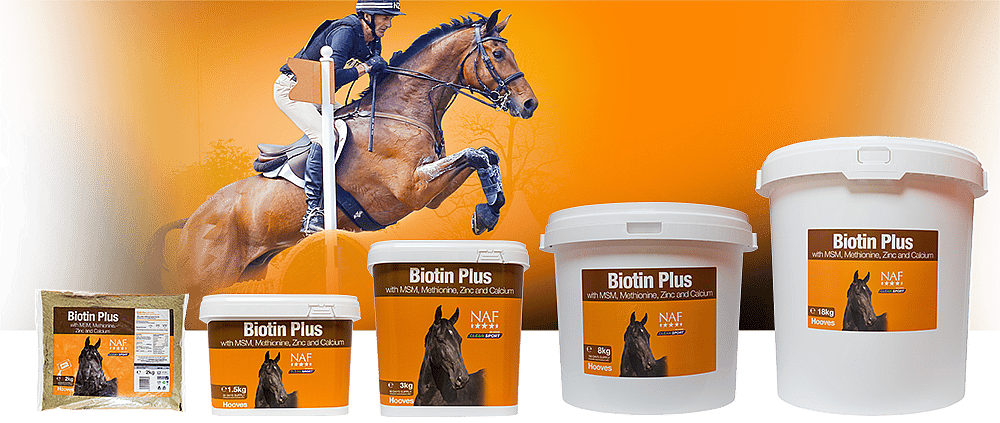 NAF Biotine Plus – Supplement voor hoefgezondheid bij paarden