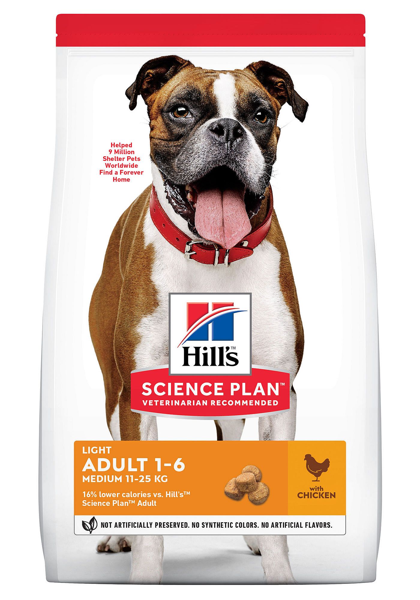 Hill's Science Plan Light Medium Adult Hondenvoer