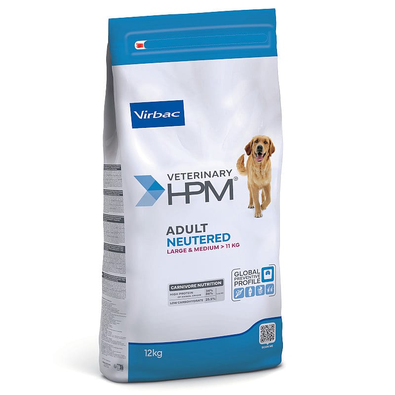 HPM Adult Neutered Dog Large & Medium 12 kg