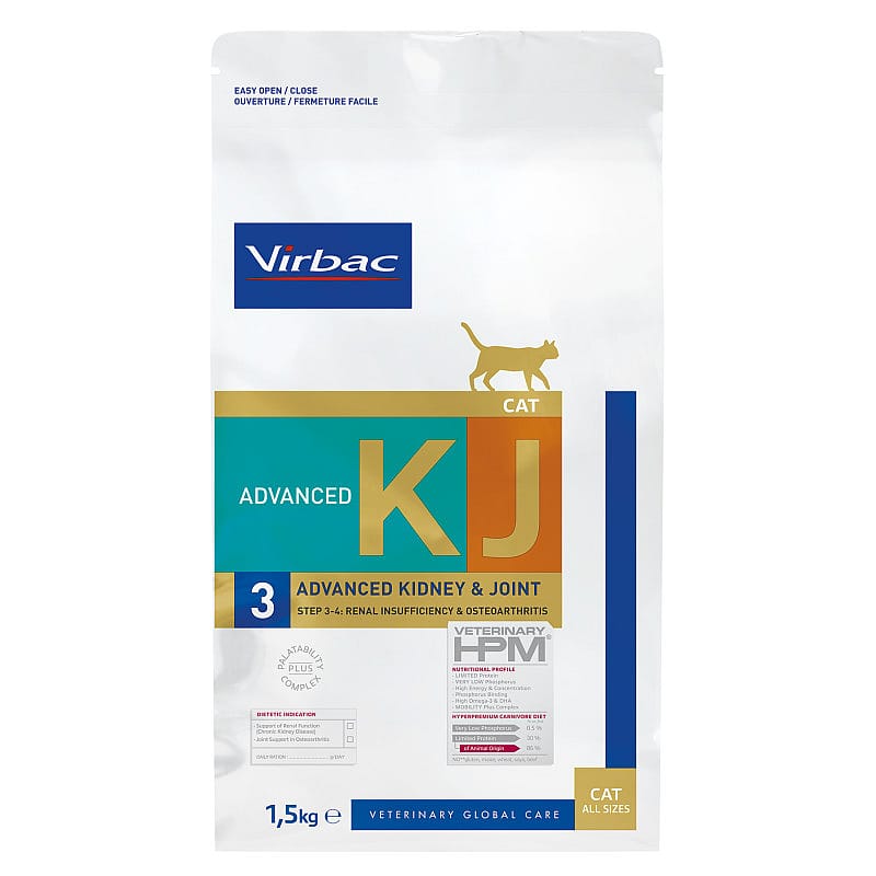 HPM Veterinary Advanced Kidney & Joint Kattenvoer 1.5 kg