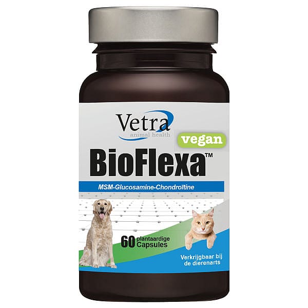 Vetra BioFlexa Vegan Gewricht Hond Kat 60 capsules