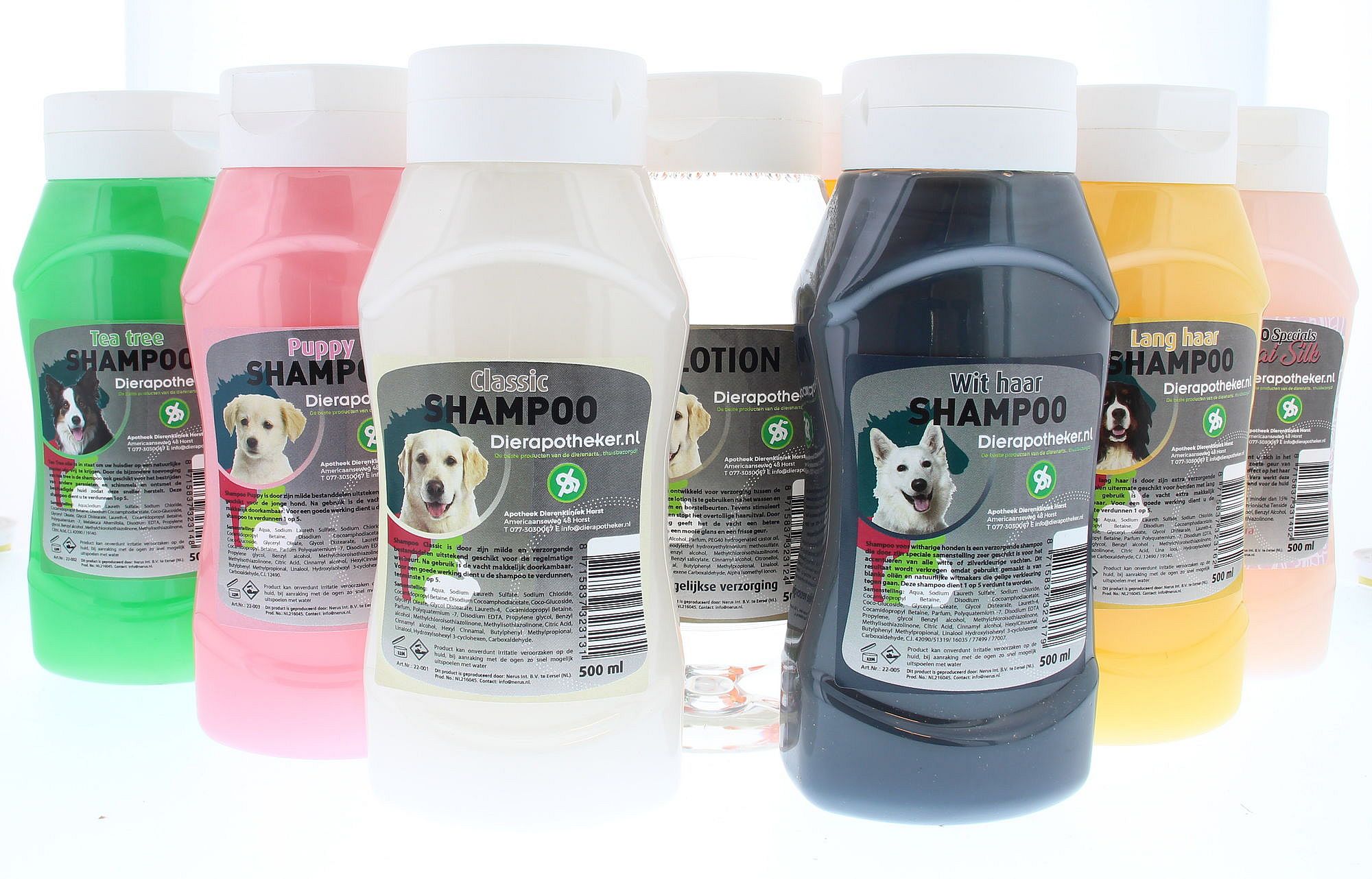 Dierapotheker Shampoo Witharige Honden 500 ml