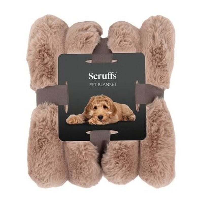 Scruffs Aspen Blanket Deken Hond Kat 110 x 75 cm Taupe