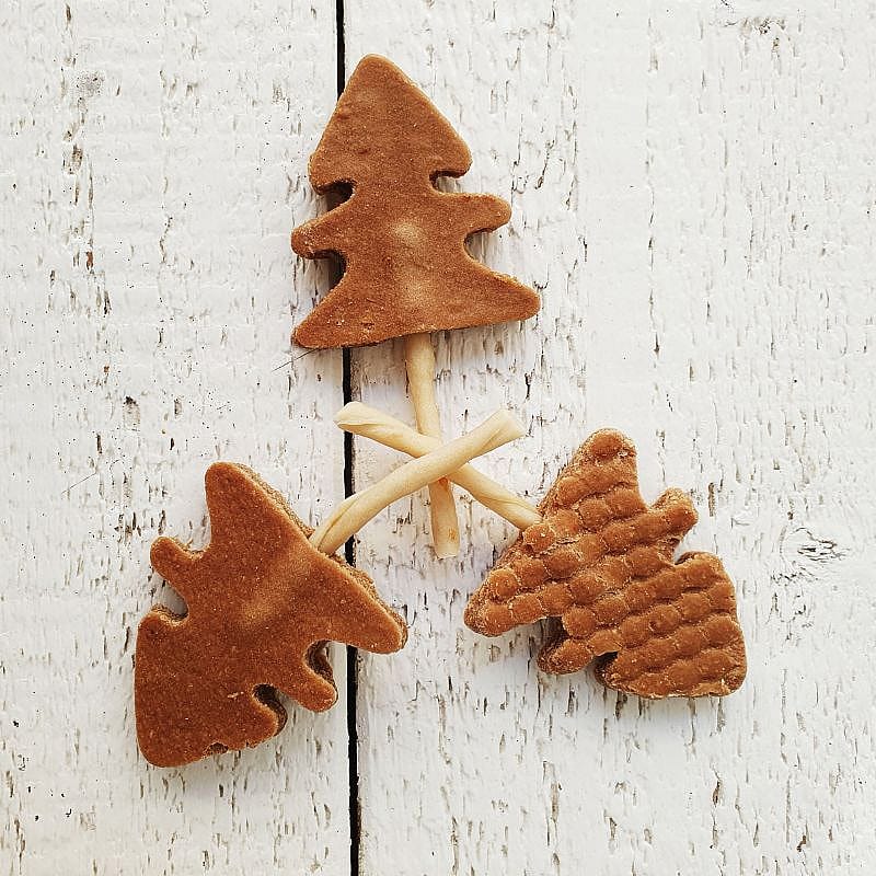 Dierapotheker Kerstboom Kerst Snack Hond 3 stuks