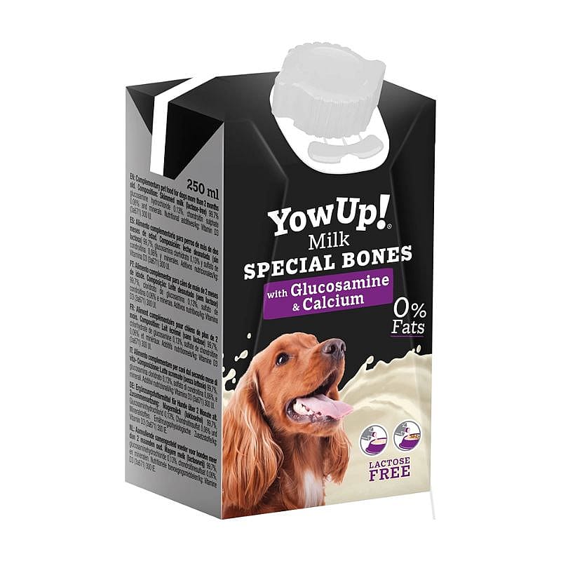 koe melkdrank, speciale botten, glucosamine, calcium, 0% vet