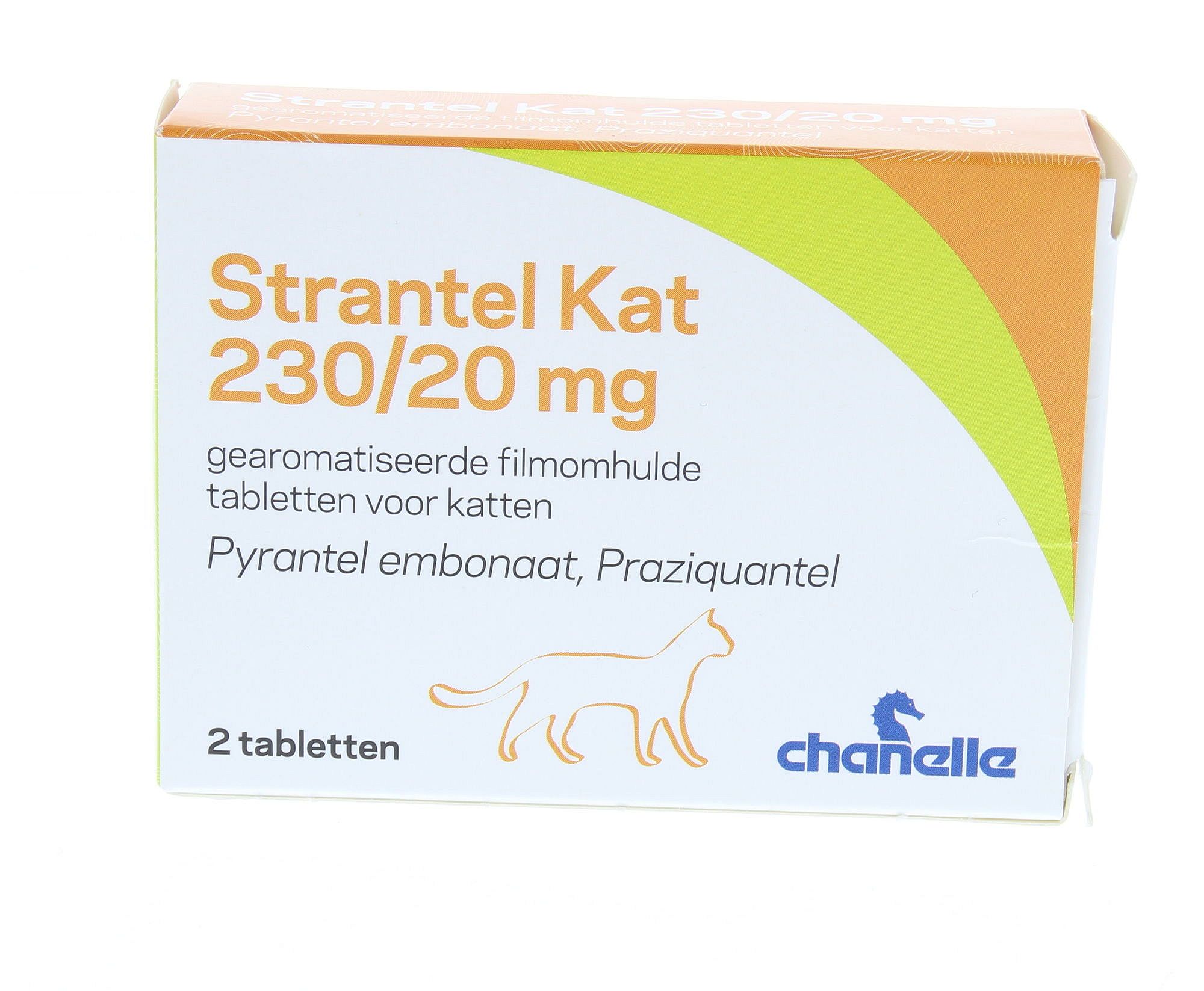 Strantel Kat Ontworming 2 smakelijke tabletten