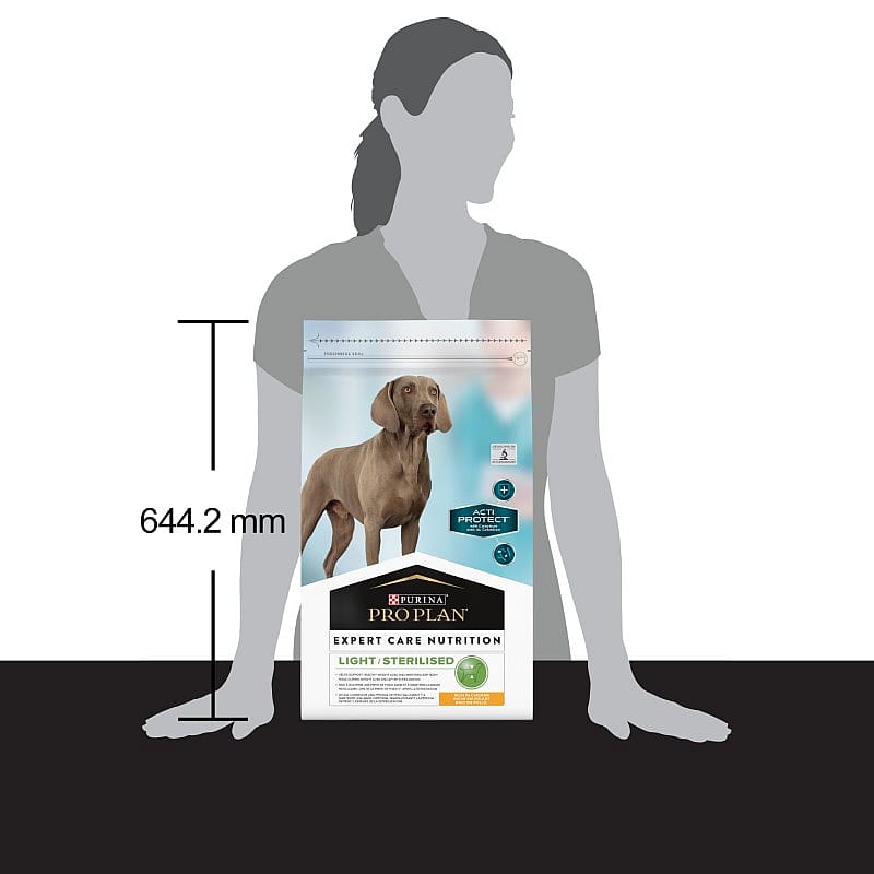 Purina Pro Plan Expert Care Dog Light Sterilised Hondenvoer Chicken 10 kg