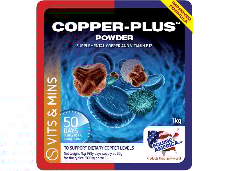 Equine America Copper Plus Paard 1 kg