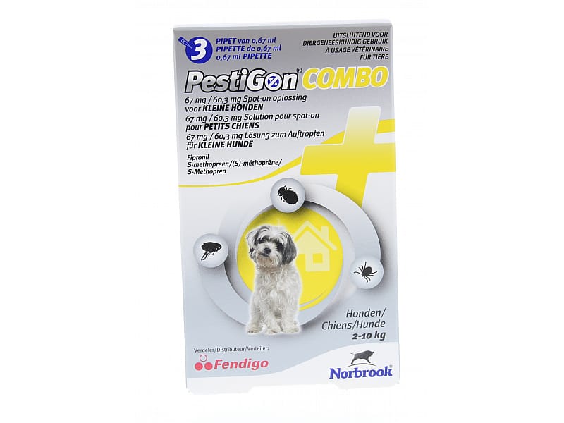 Pestigon Combo Hond Kleine Hond - 3 pipetten