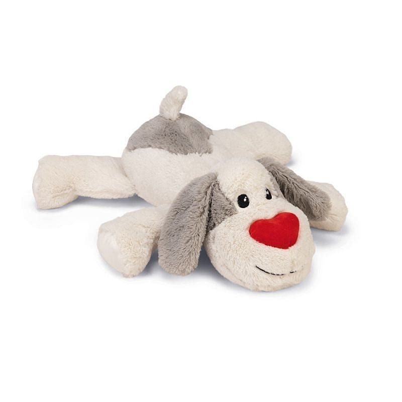 Beeztees XL Knuffel Wit-Grijs