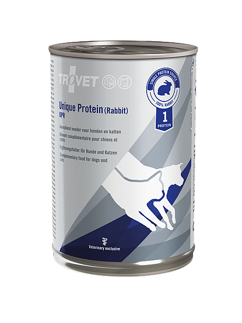 Trovet UPR Unique Protein Rabbit 6 x 400 gram blikjes