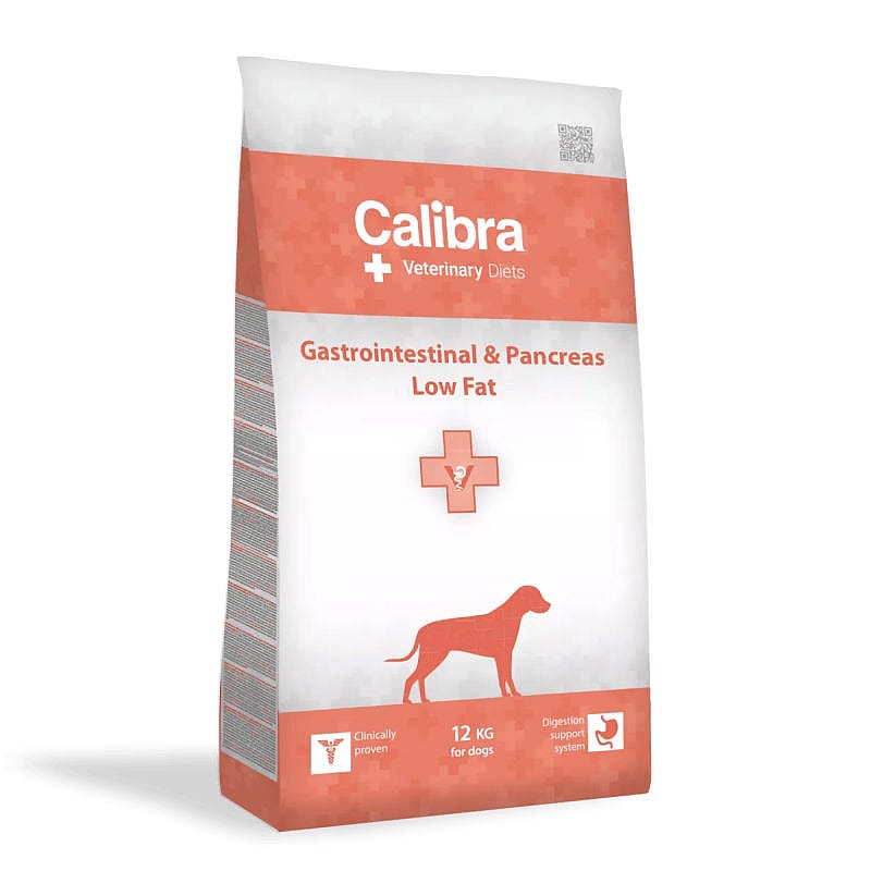 Calibra Dog Veterinary Diets Gastrointestinal & Pancreas Low Fat 12 kg