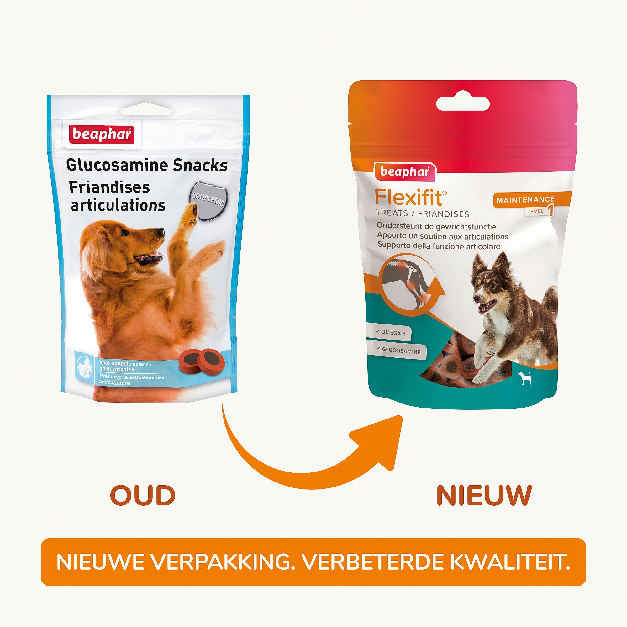 Beaphar Flexifit Treats Hond 150 gram