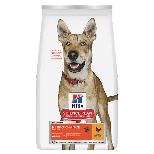 Hill's Science Plan Performance Adult Hondenvoer Kip 14 kg