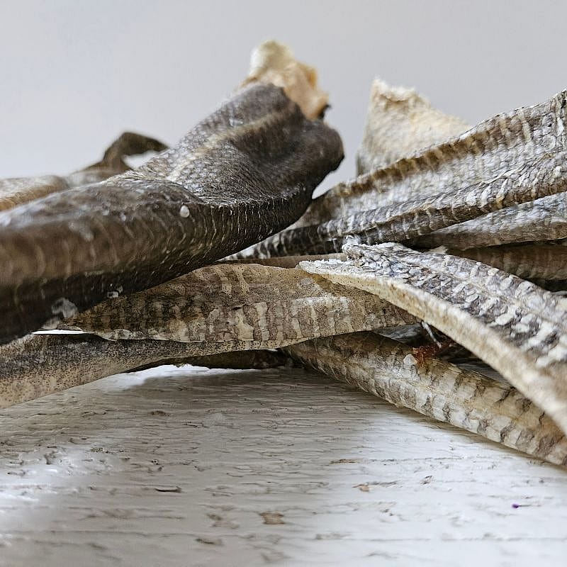 Dierapotheker Kabeljauwhuid Snack Hond 150 gram