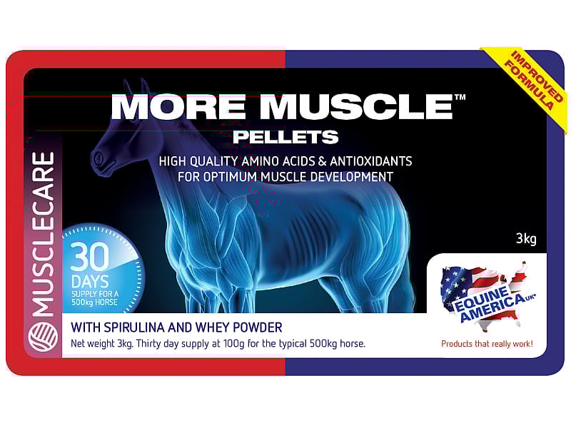 Equine America More Muscle Pellets Paard 3 kg