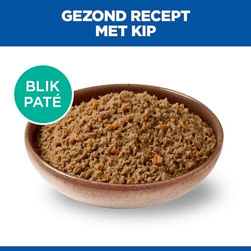 blikpaté, paté, kiphap, mousse, huidig product