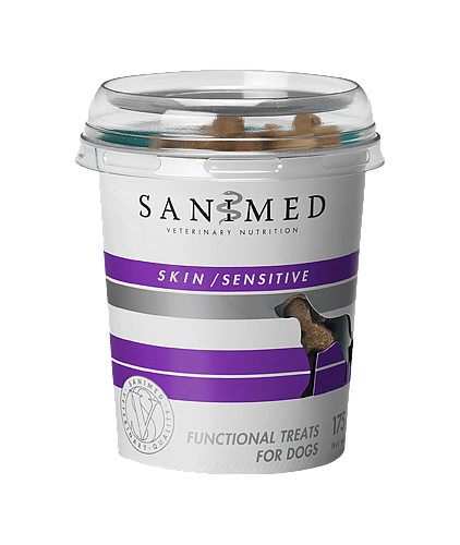 Sanimed Skin Sensitive Treats Hond 175 gram: Huidondersteuning - Voedselintolerantie