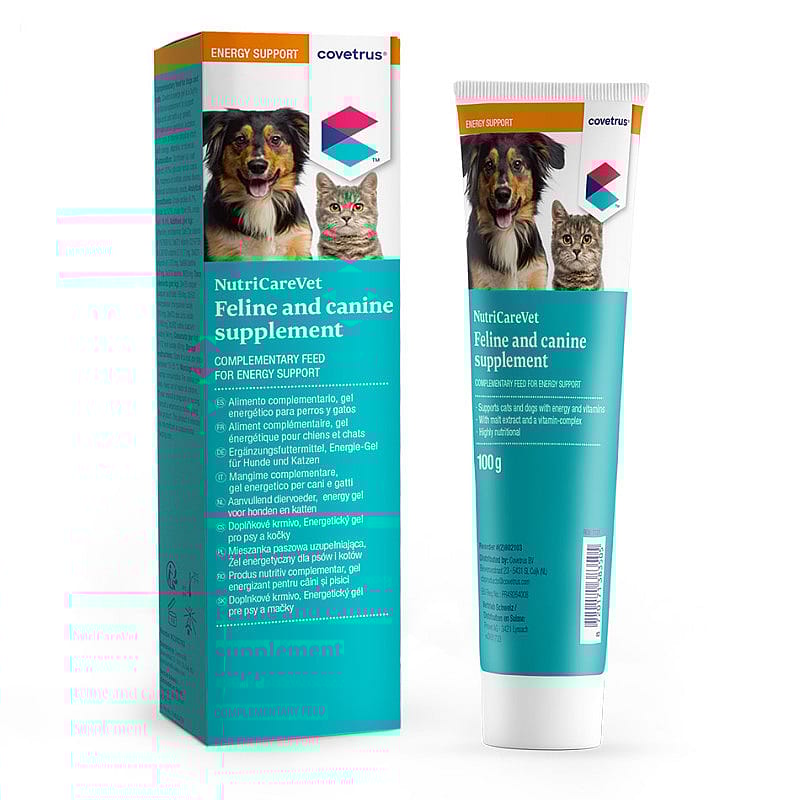 NutriCareVet Energy Support Hond Kat 100 gram