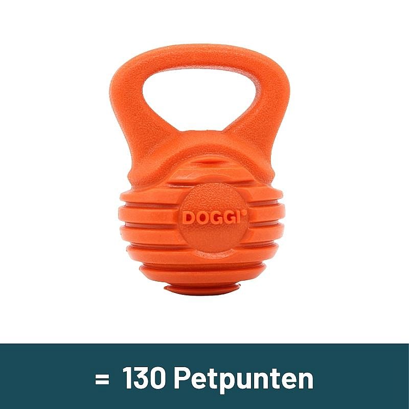 kettlebell, vacht, oranje, speelgoed, doggi