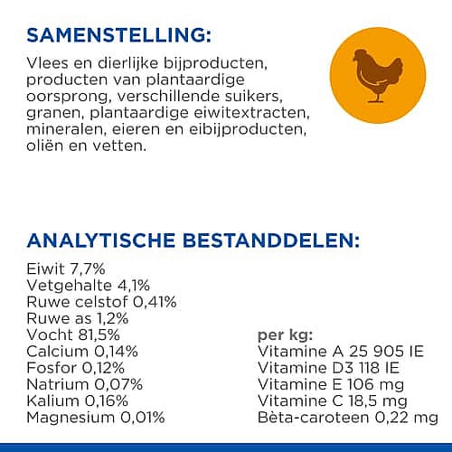 Hill's Science Plan Adult Kattenvoer Maaltijdzakjes 12 x 85 gram