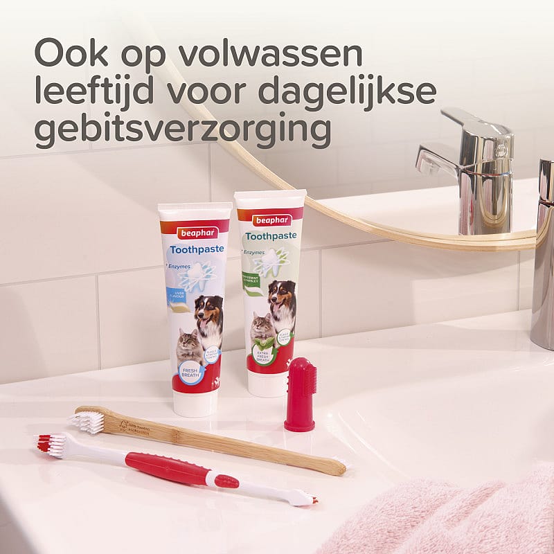 Beaphar Combi-Pack Puppy Tandpasta & Borstel