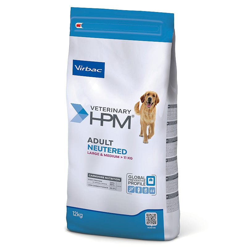HPM Adult Neutered Dog Large & Medium 12 kg