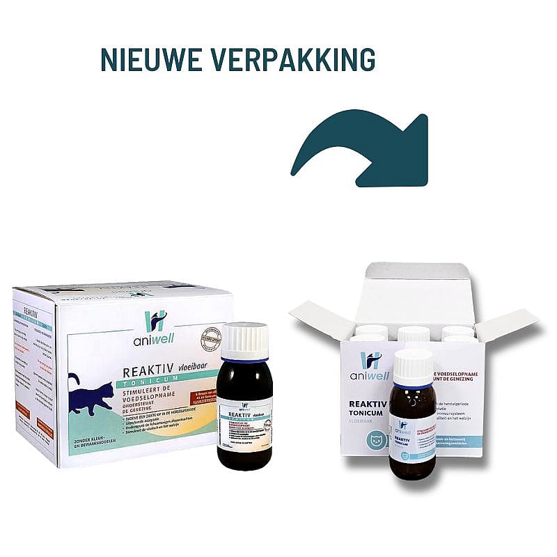 Aniwell Reaktiv Tonicum Kat 6 x 45 ml, Voedsel, Kruiden, Siroop